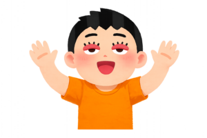 まぶたを確認する人物のイラスト（無料）｜応急処置・医療シーンに使える素材