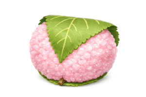 桜餅のイラスト｜和菓子・春素材（無料ダウンロード・商用OK）