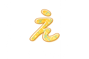 ひらがなの「え」