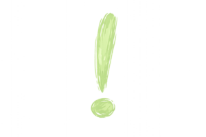 かすれ塗装風の記号イラスト文字[!]