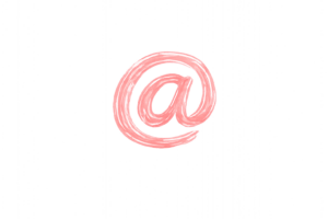 かすれ塗装風の記号イラスト文字[@]