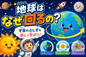 地球はなぜ回るの？宇宙のふしぎを楽しく学ぼう！