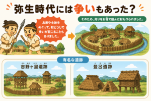 昔の日本を知ろう！弥生時代の生活と文化