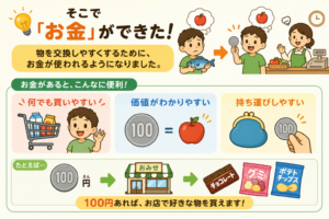どうしてお金が必要なの？くらしとお金のひみつ