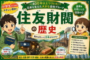 住友財閥（すみともざいばつ）の歴史