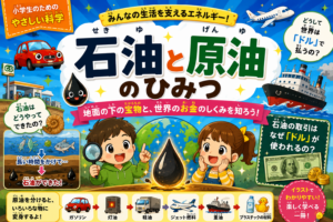 石油（せきゆ）と原油（げんゆ）のひみつ