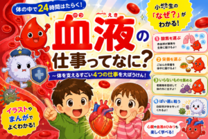 24時間はたらく！血液のひみつを大公開