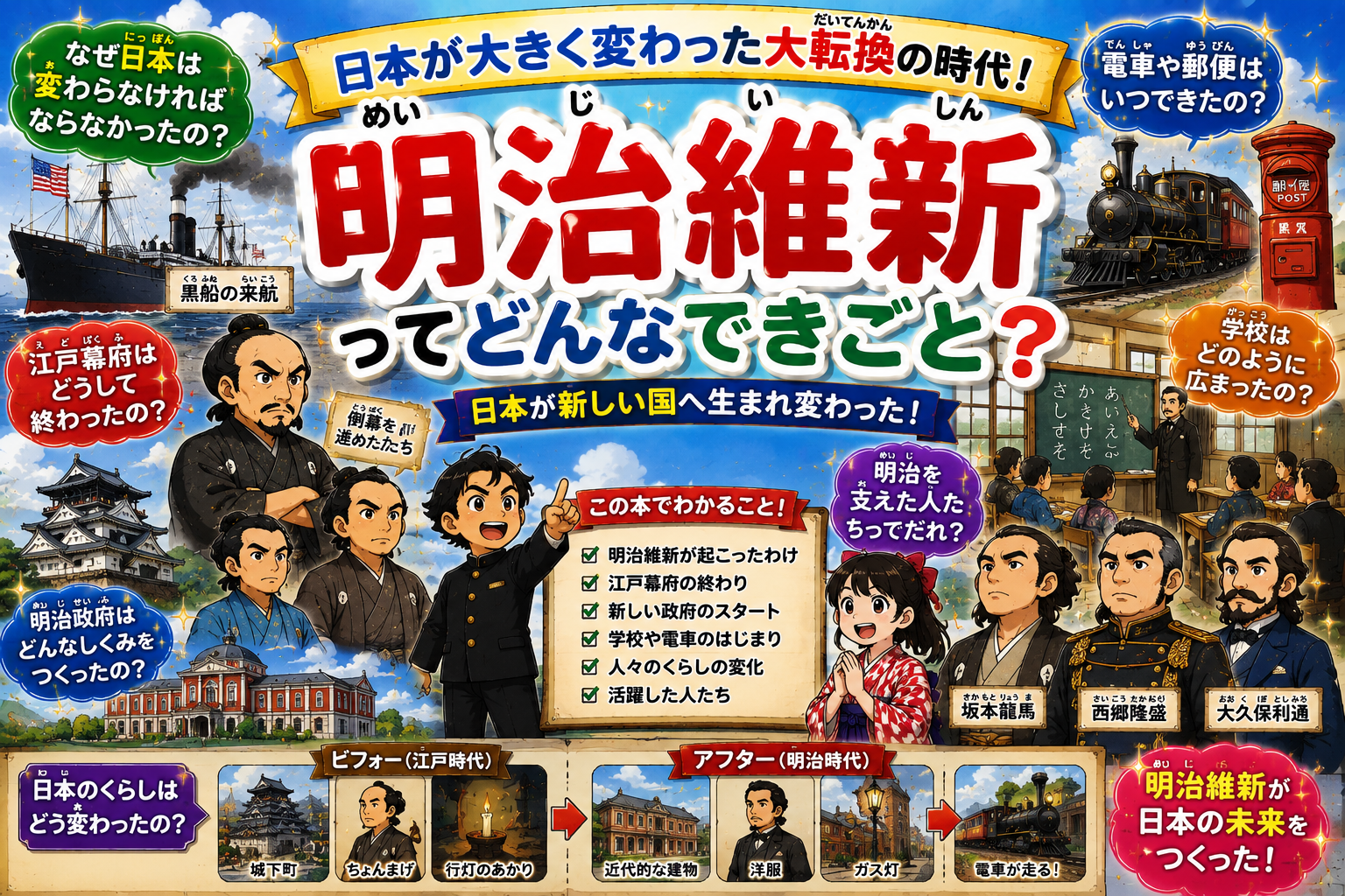明治維新（めいじいしん）ってなに？