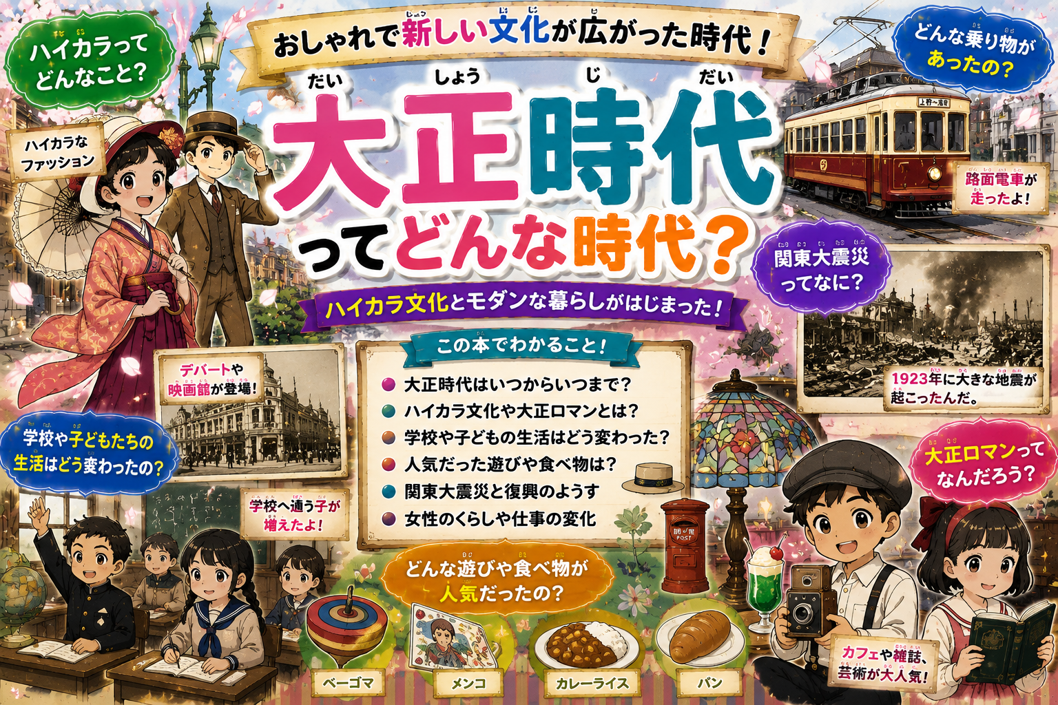 大正時代（たいしょうじだい）ってどんな時代？