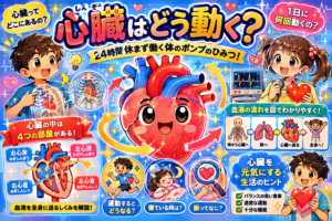 心臓はなぜ止まらない？体のポンプの秘密