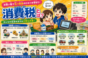 消費税ってなに？お金のひみつ教室！