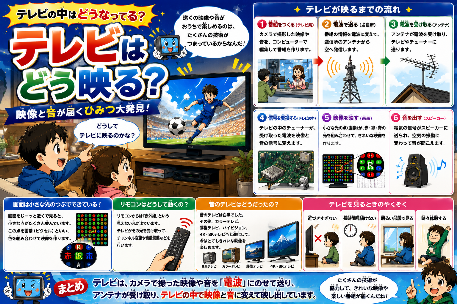 テレビの中はどうなってる？映るひみつ大発見！