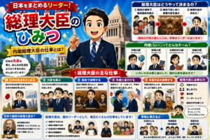 内閣総理大臣の仕事とは？日本のリーダーを知ろう