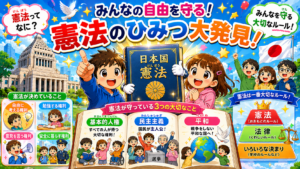 憲法ってなに？みんなを守る大切なルール
