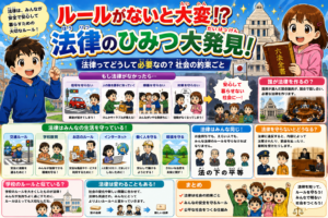 法律ってどうして必要なの？社会の約束ごと