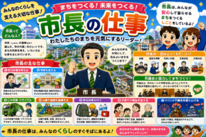 まちを元気にする！市長さんのひみつ大発見！