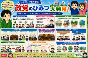なぜグループを作るの？政党のひみつ大発見！