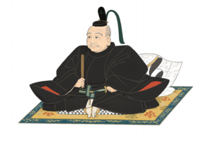 戦国武将・徳川家康のイラスト｜江戸幕府・日本史人物素材（透過PNG・商用OK）