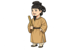 飛鳥時代の人物・聖徳太子のイラスト｜日本史・歴史人物素材（透過PNG・商用OK）