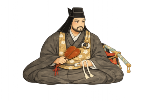 越後の戦国武将・上杉謙信のイラスト｜日本史・歴史人物素材（透過PNG・商用OK）