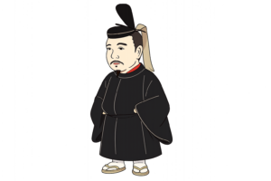 室町幕府を開いた将軍・足利尊氏のイラスト｜日本史・歴史人物素材（透過PNG・商用OK）