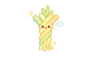 食物繊維キャラクターのイラスト｜健康・栄養学習の無料素材（透過PNG・商用利用OK）