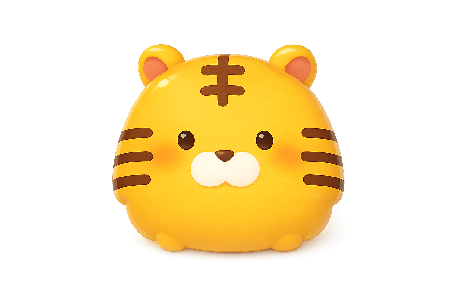 かわいい虎の顔イラスト|動物フリー素材(透過PNG・商用OK)