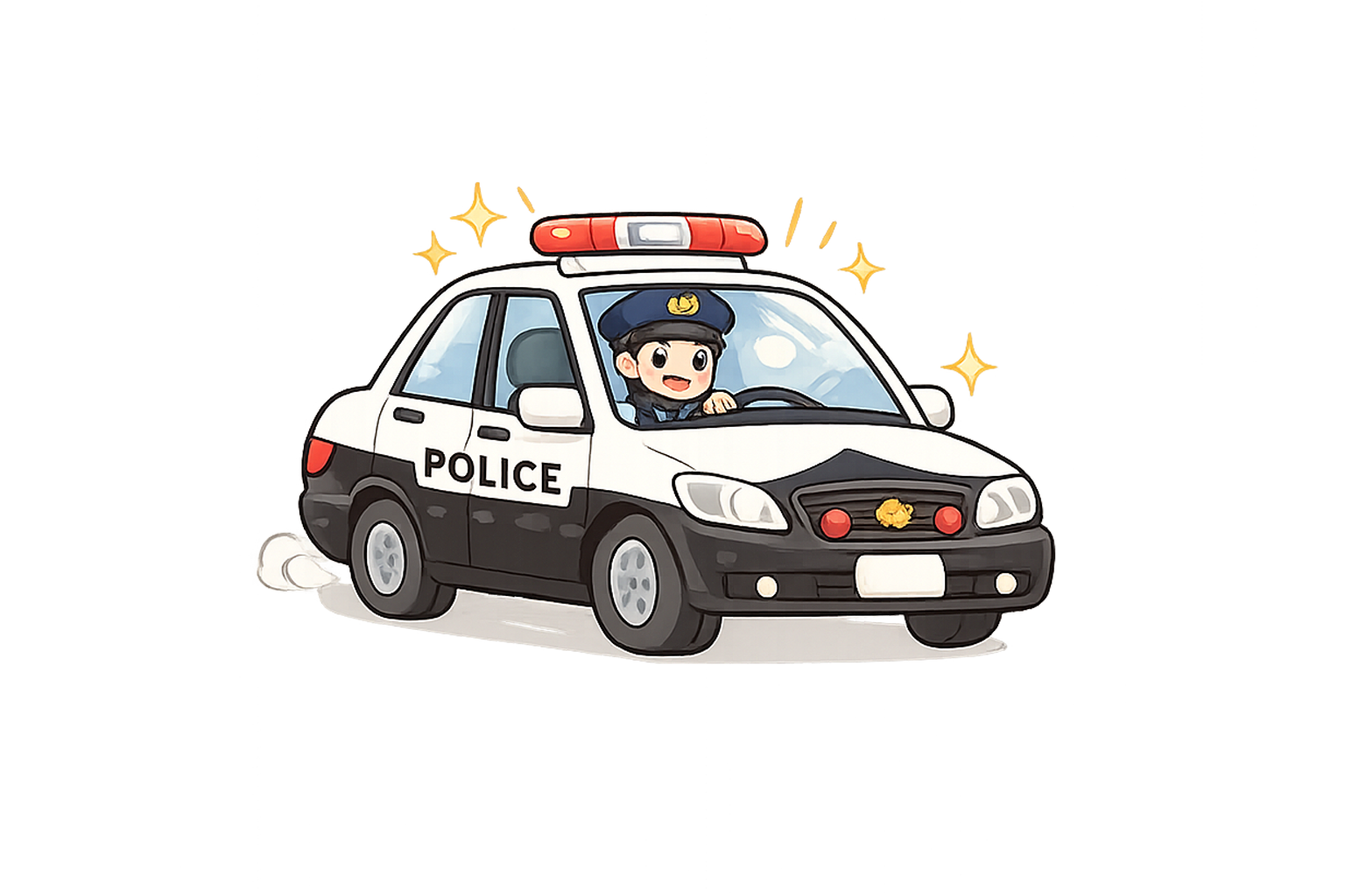 町を守るヒーロー！警察官のお仕事図鑑