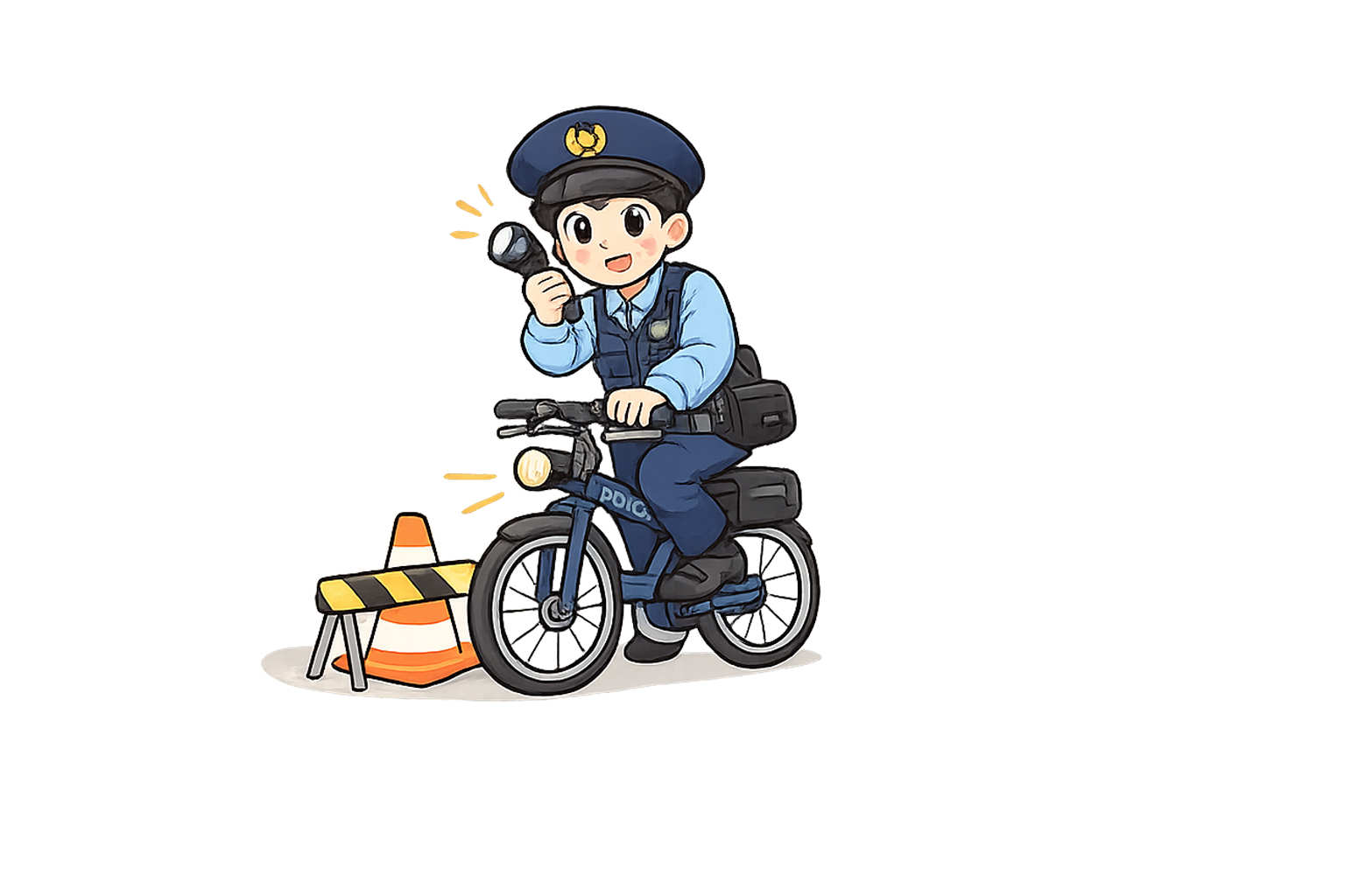 町を守るヒーロー！警察官のお仕事図鑑