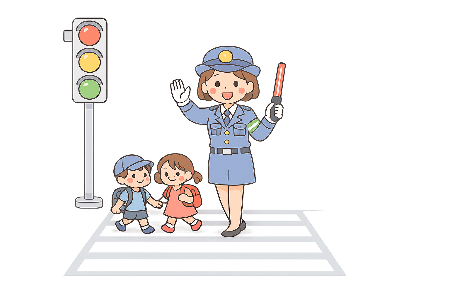 町を守るヒーロー！警察官のお仕事図鑑