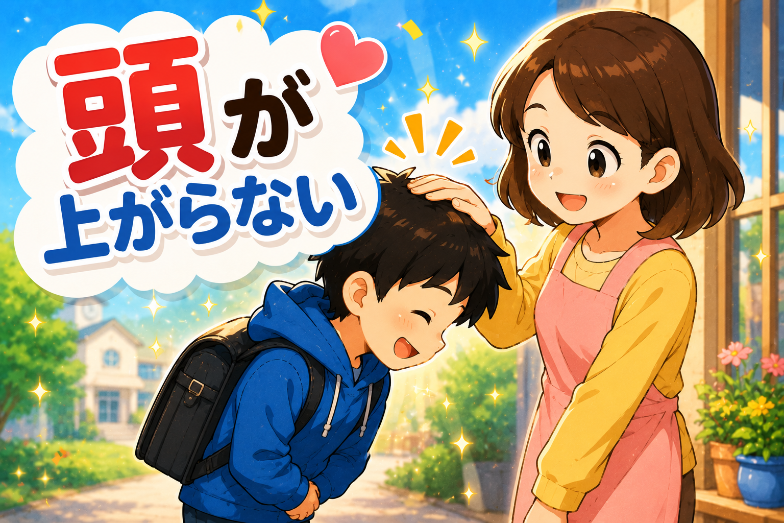 どうしてお礼を言うの？頭が上がらないのひみつ！