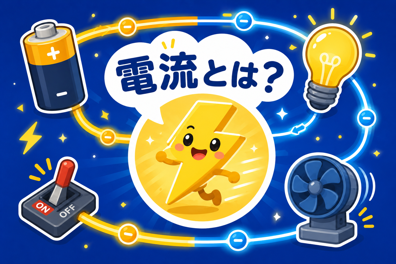 電気の流れる力！？電流のひみつ大発見！