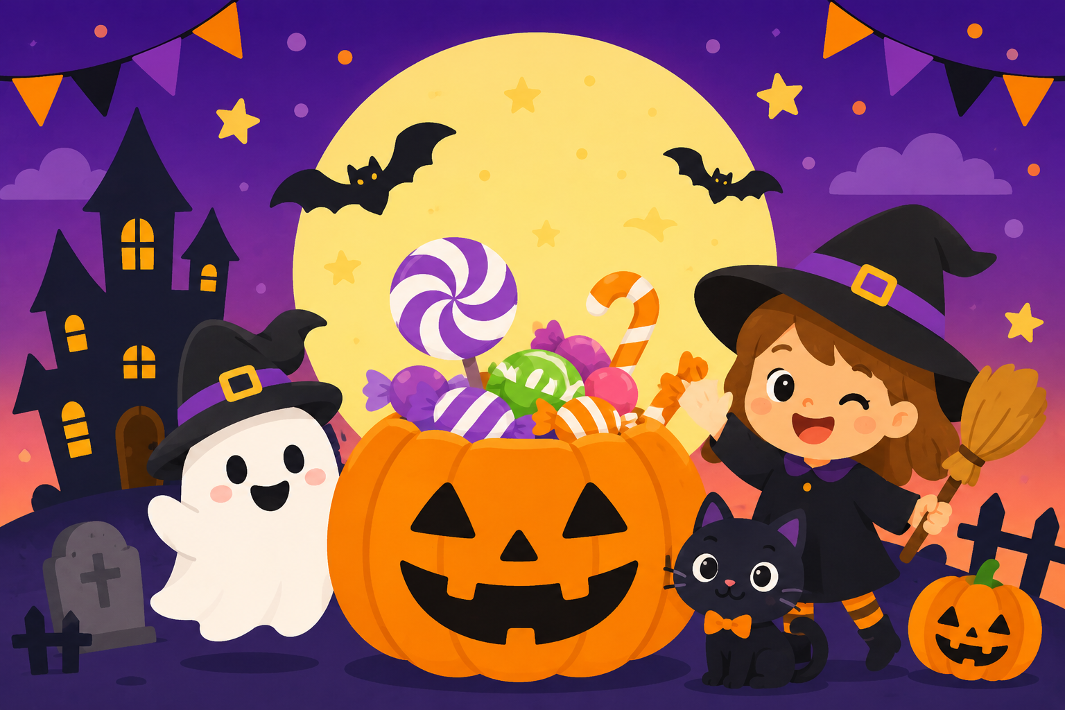 おばけとお菓子の日！？ハロウィンのひみつ！