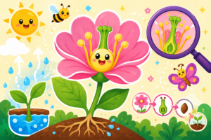 きれいだけじゃない！？花のひみつ大発見！
