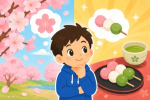 お花よりおだんご！？ことわざのひみつ発見！