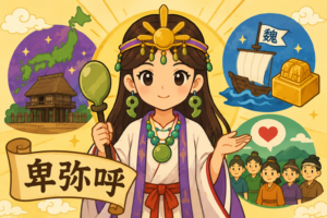 なぞだらけの女王！卑弥呼のひみつ発見！