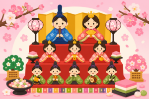 おひなさまってなに？ひな祭りのひみつ発見！