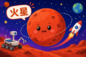 赤い星の正体は！？火星のひみつ大発見！
