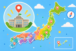 都道府県の中心！？県庁所在地のひみつ！