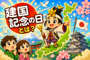 日本のはじまりの日！？建国記念の日のひみつ！