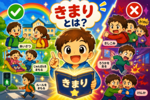 みんなが仲良くできる！きまりのひみつ！