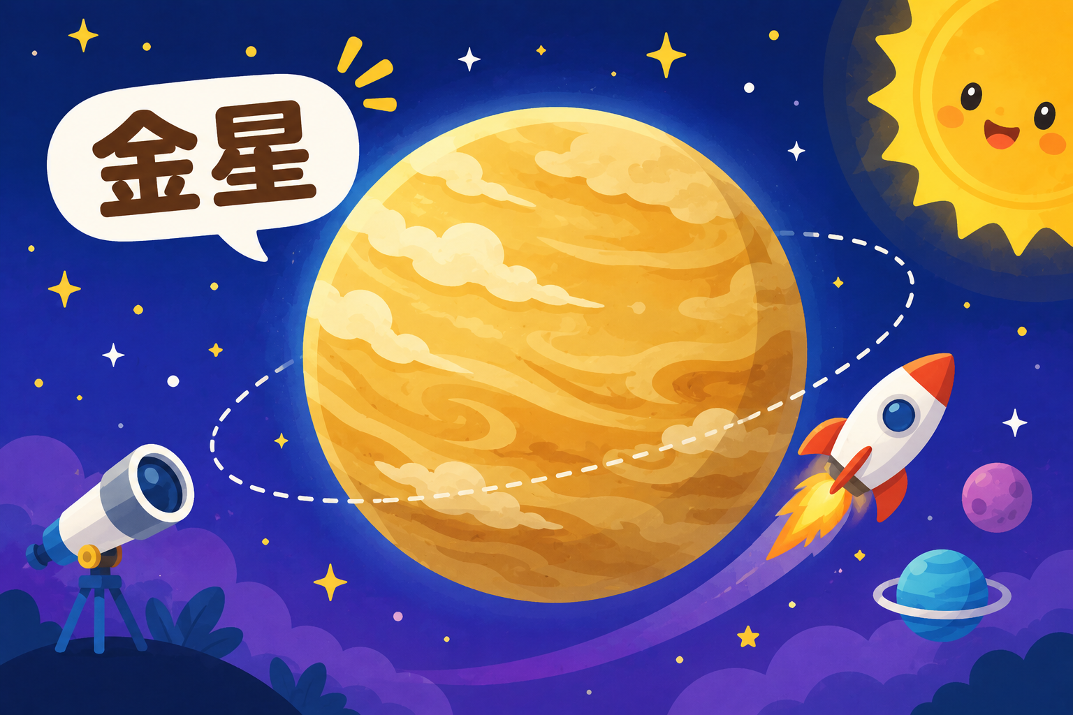 夜空で一番明るい！？金星のひみつ大発見！