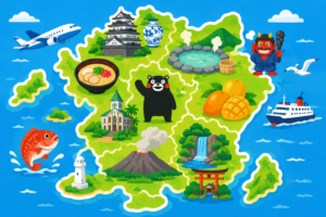 火山と温泉の宝島！九州地方大発見！