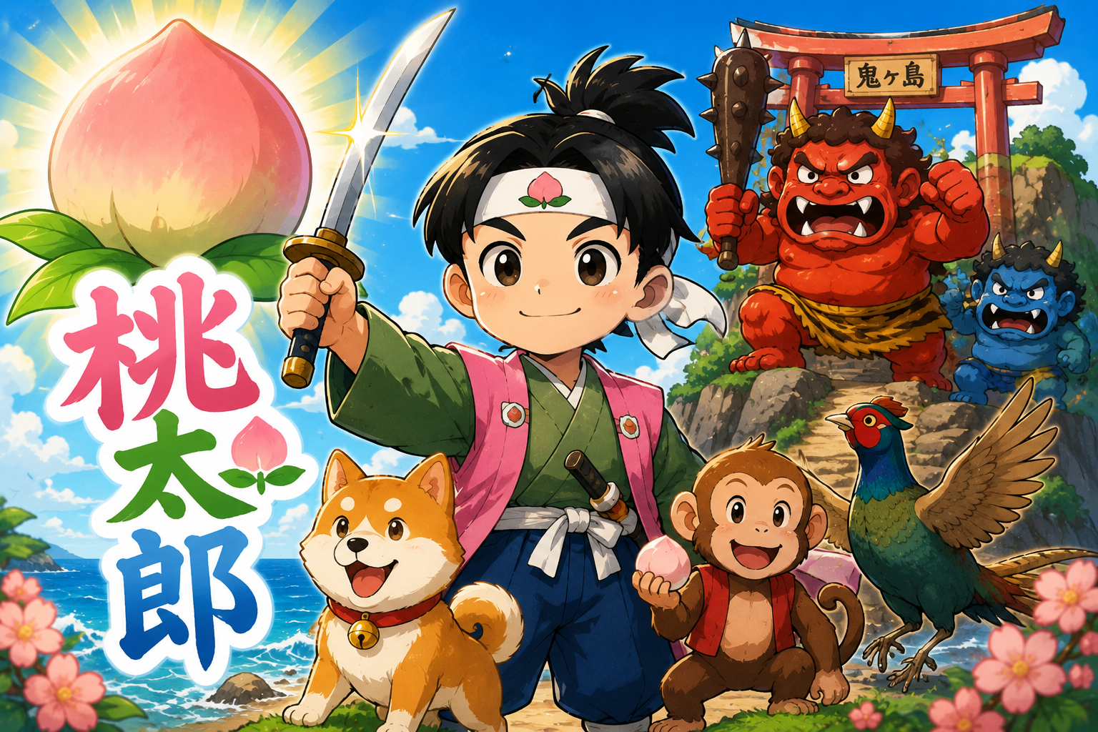 鬼退治へ出発！桃太郎のひみつ大冒険！