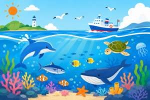 魚がいっぱい！日本の海のひみつ探検！