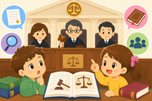 正しい？まちがい？裁判所のひみつ発見！