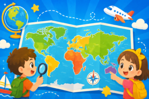 地球を大冒険！世界地図のひみつ発見！