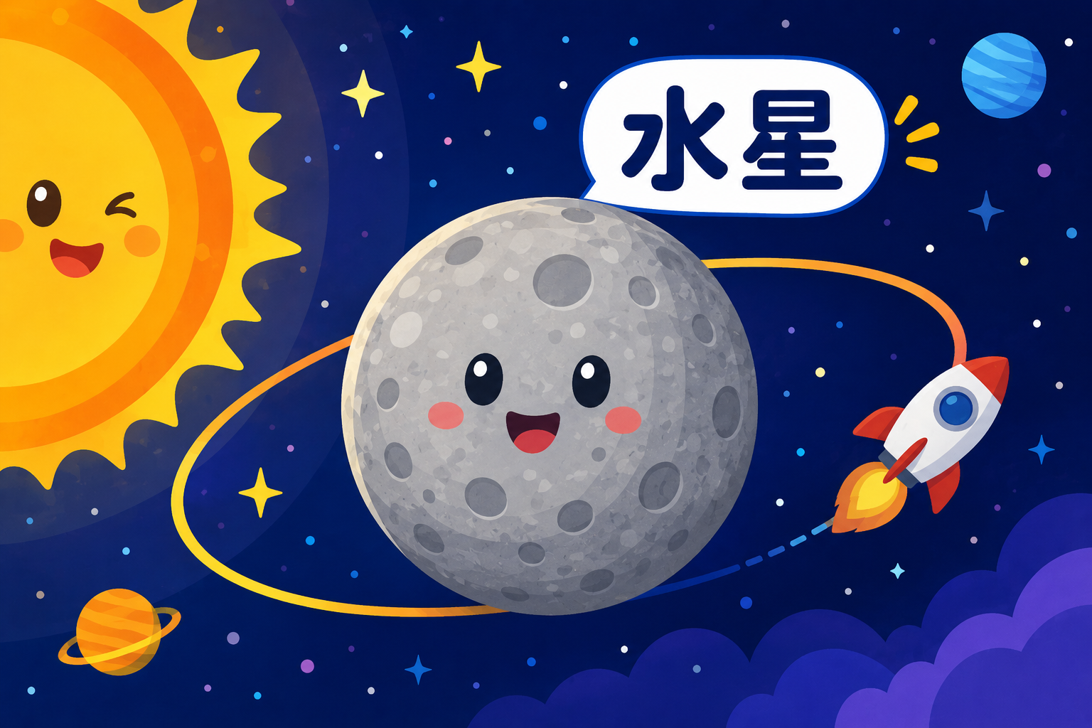 太陽に一番近い！？水星のひみつ大発見！