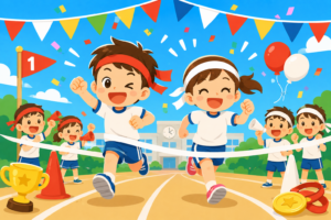 走って応援して楽しい！運動会のひみつ！