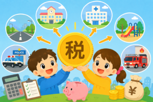 学校も公園も！？税金のひみつ発見！